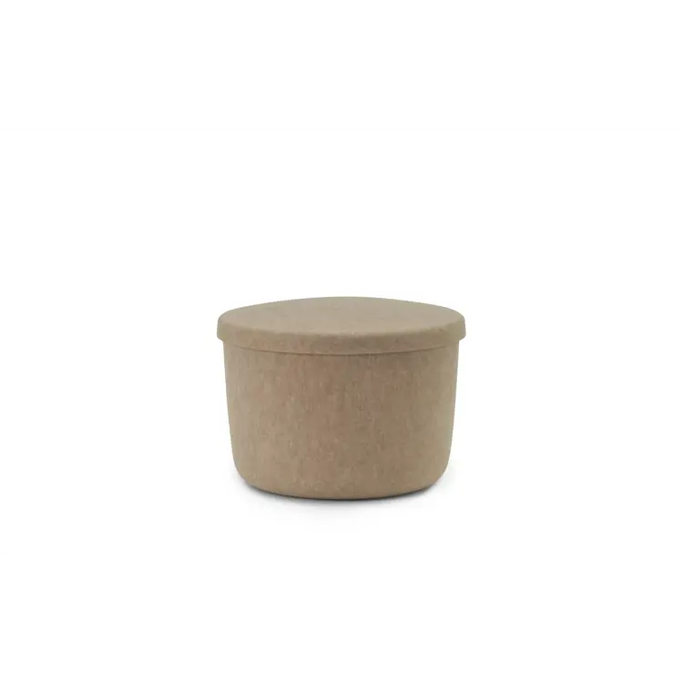 Hide Storage Pouf Large