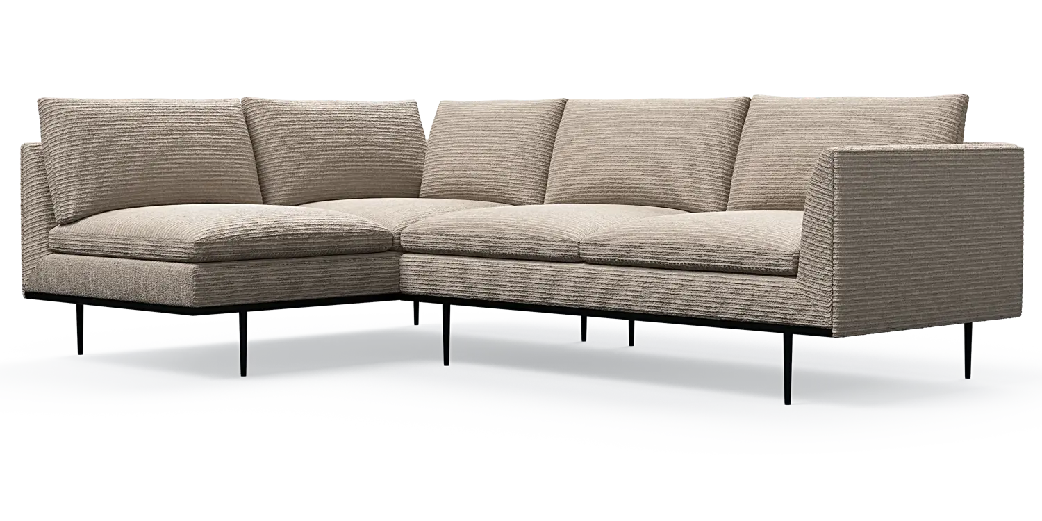 Headland 3-Sitzer Ecksofa mit offenem Ende