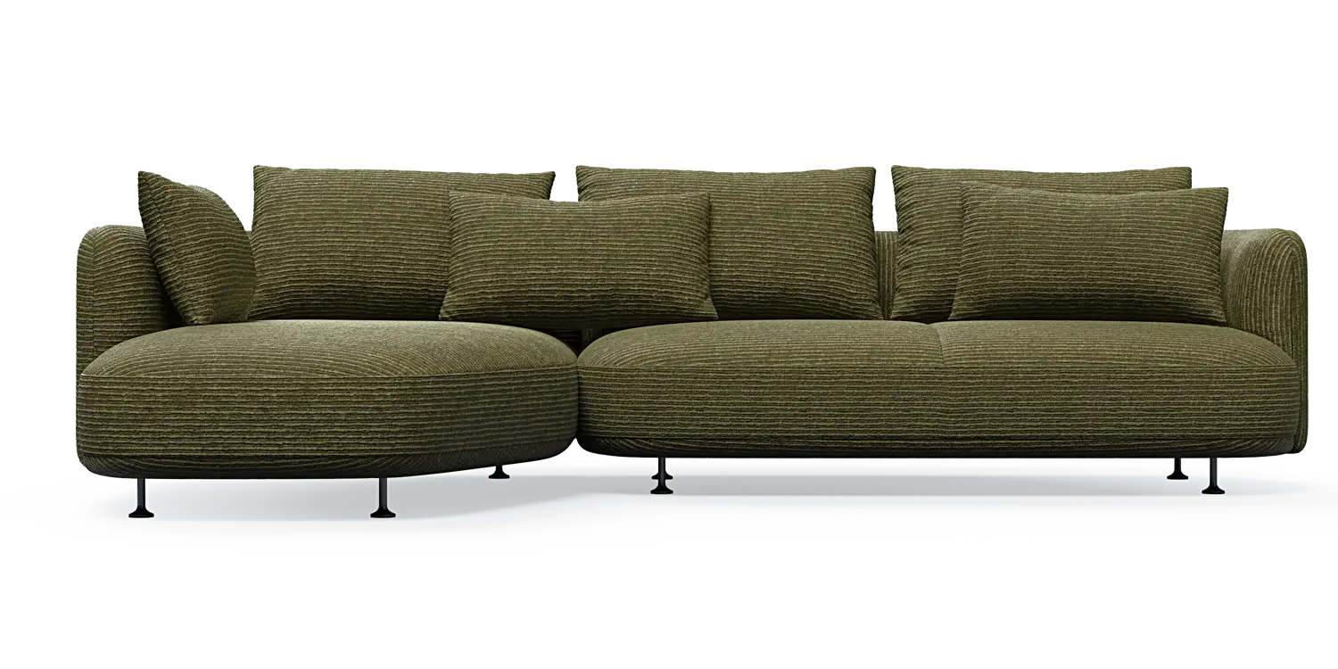 Nest 3-Sitzer mit Chaiselongue