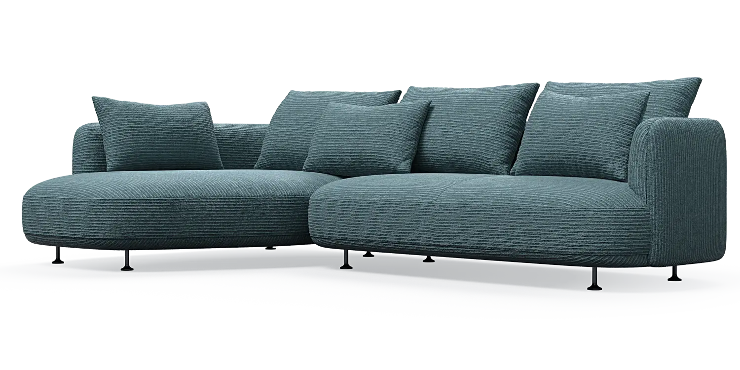 Nest 3-Sitzer mit Chaiselongue