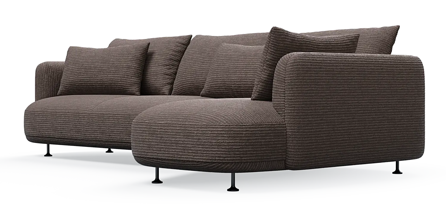 Nest 3-Sitzer mit Chaiselongue