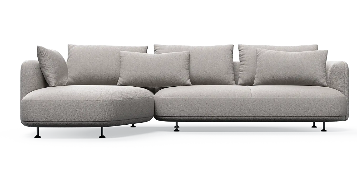 Nest 3-Sitzer mit Chaiselongue