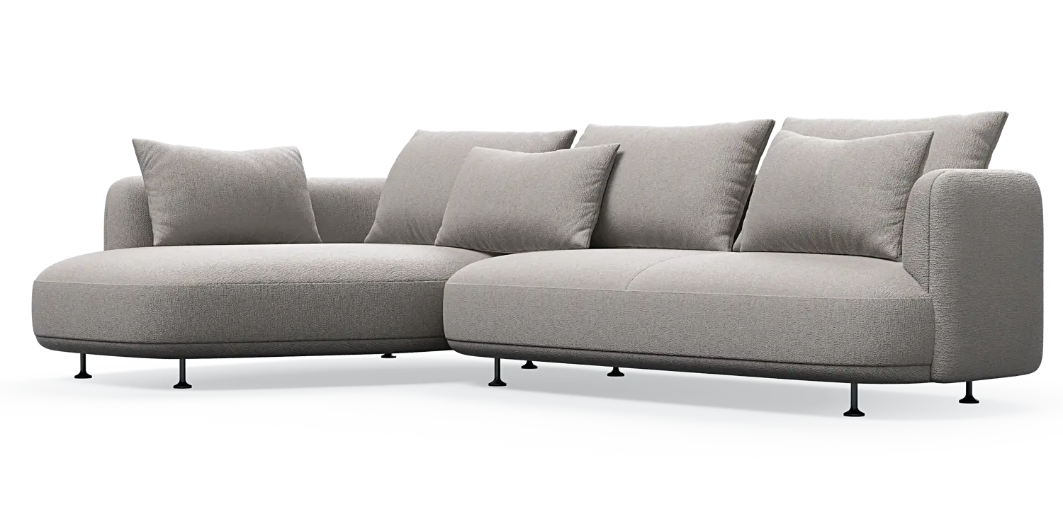 Nest 3-Sitzer mit Chaiselongue