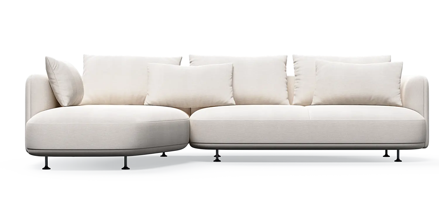 Nest 3-Sitzer mit Chaiselongue