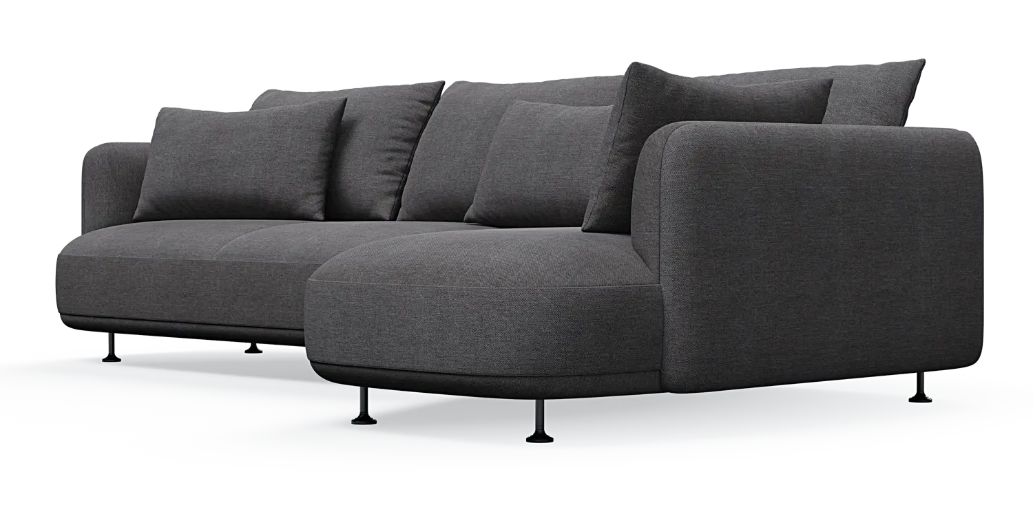 Nest 3-Sitzer mit Chaiselongue