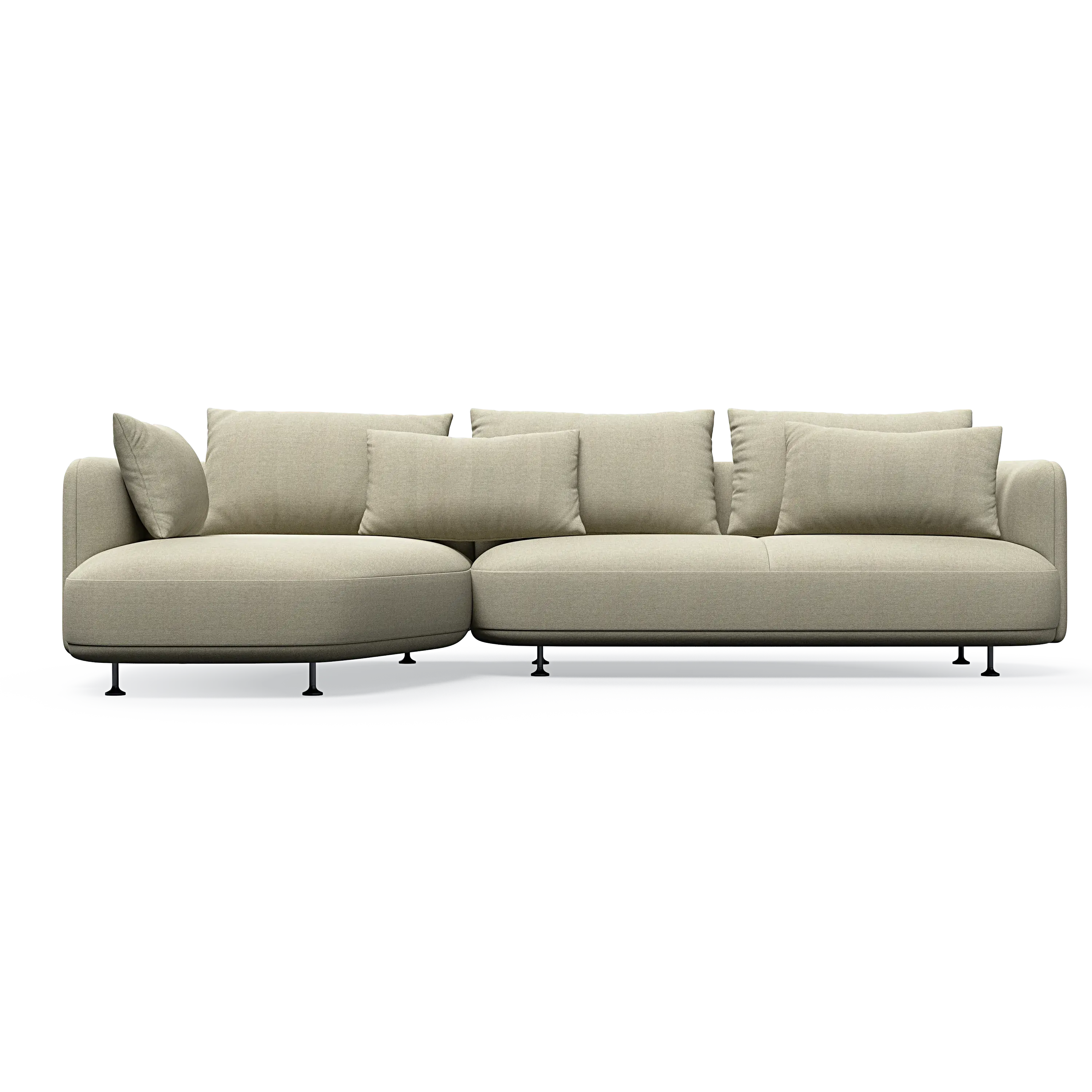 Nest 3-Sitzer mit Chaiselongue