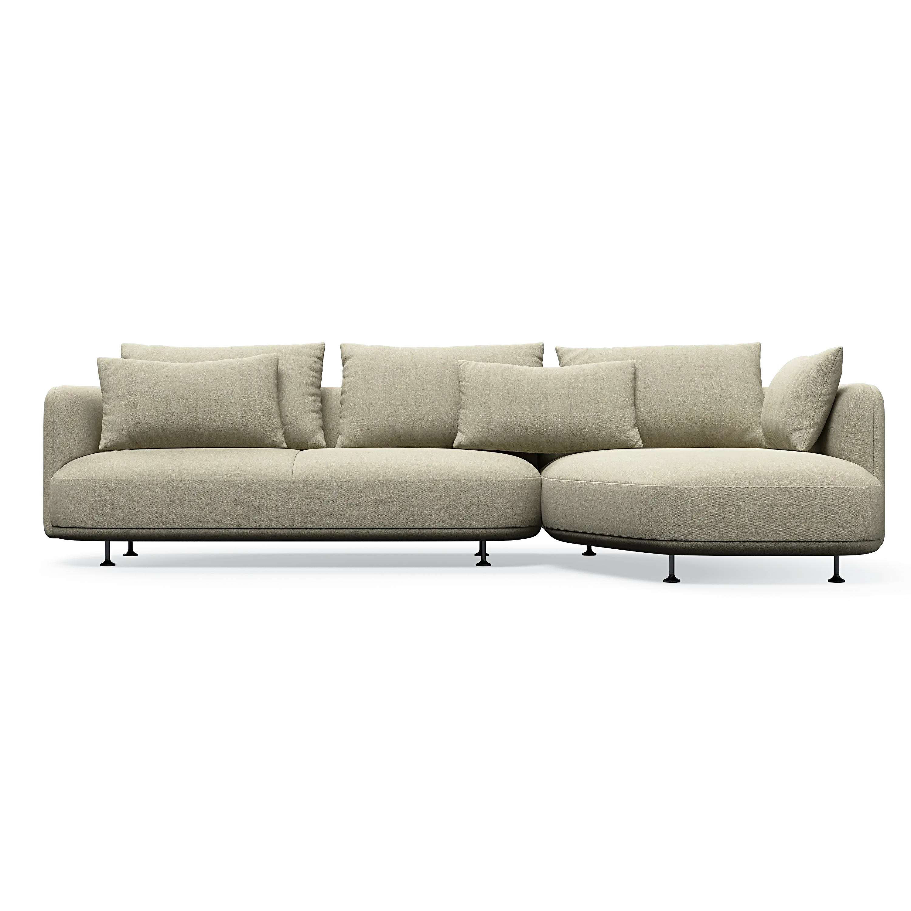 Nest 3-Sitzer mit Chaiselongue