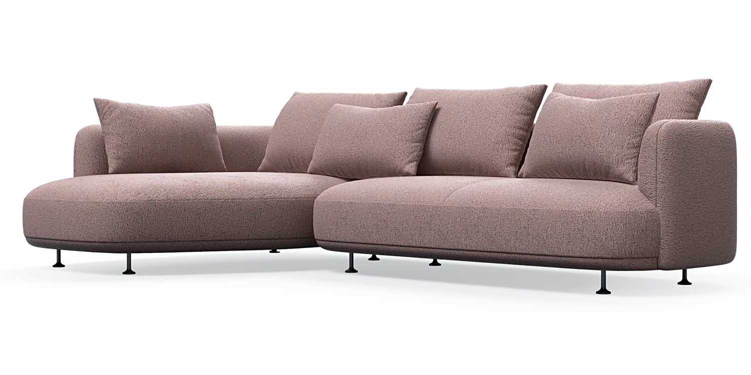 Nest 3-Sitzer mit Chaiselongue