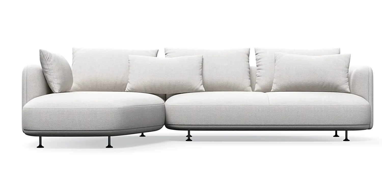 Nest 3-Sitzer mit Chaiselongue