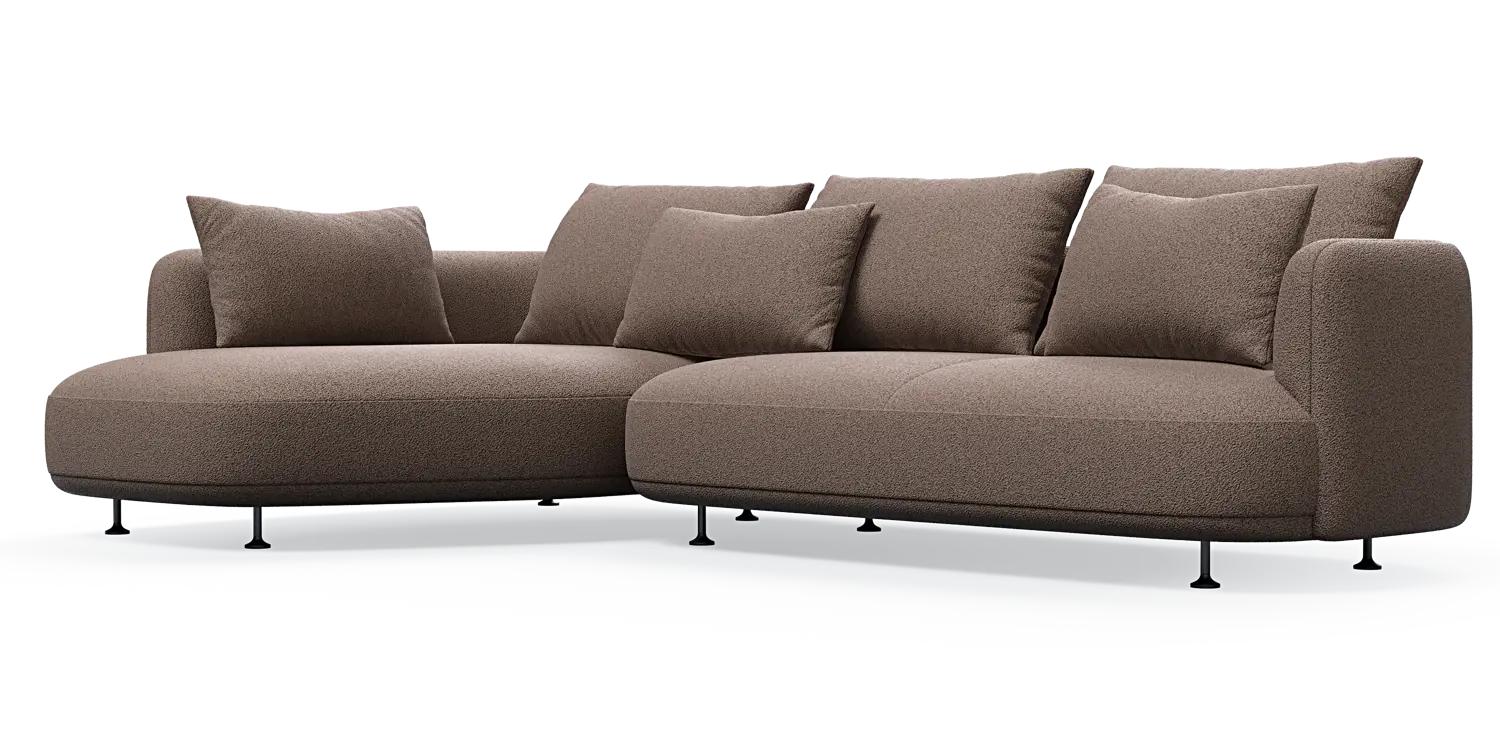 Nest 3-Sitzer mit Chaiselongue