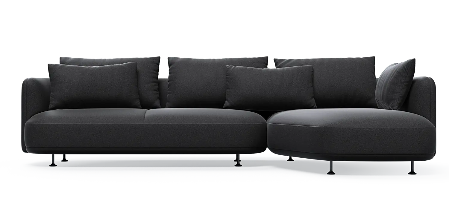 Nest 3-Sitzer mit Chaiselongue