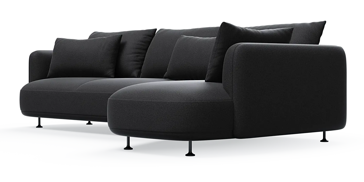 Nest 3-Sitzer mit Chaiselongue