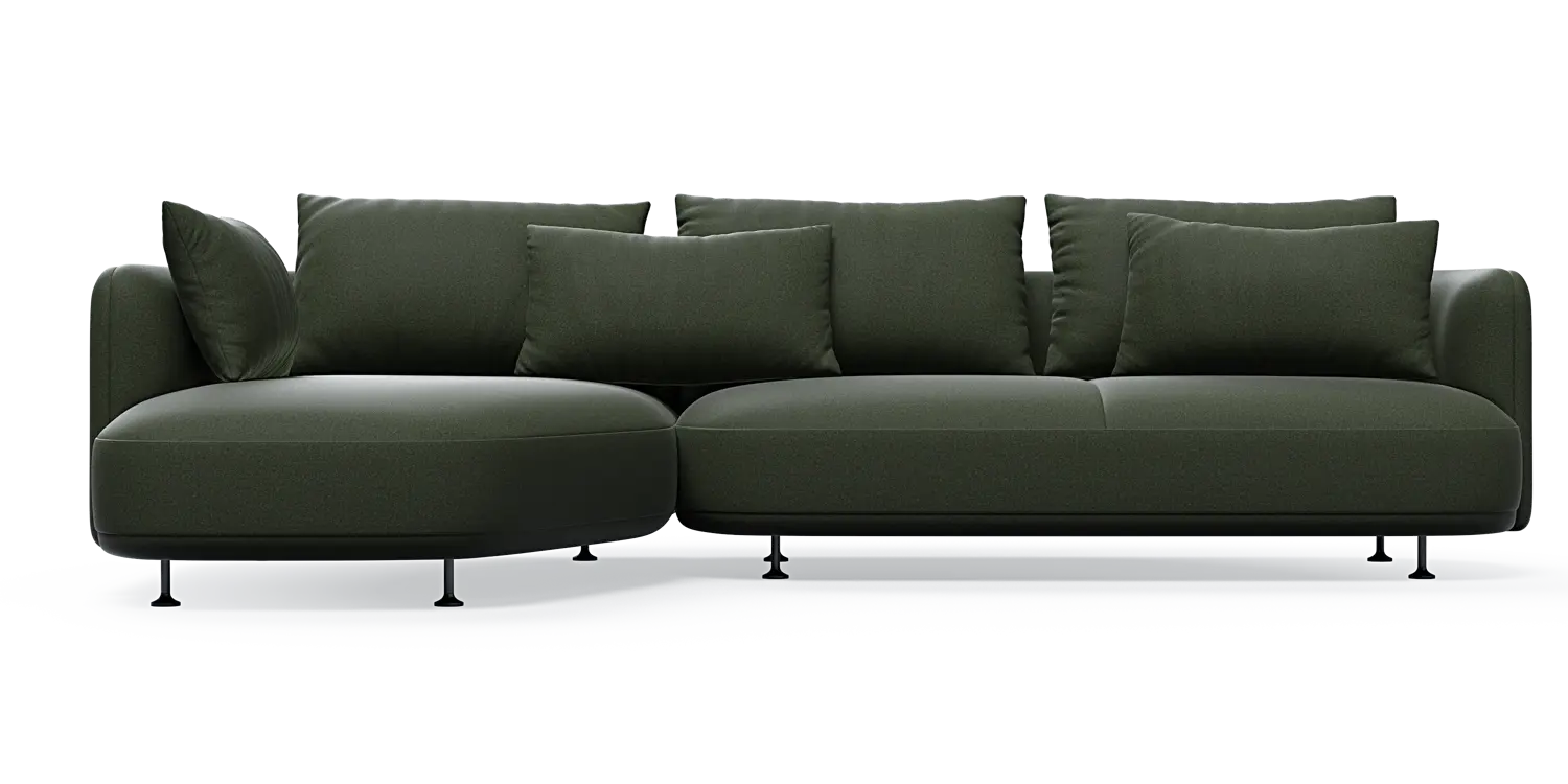 Nest 3-Sitzer mit Chaiselongue