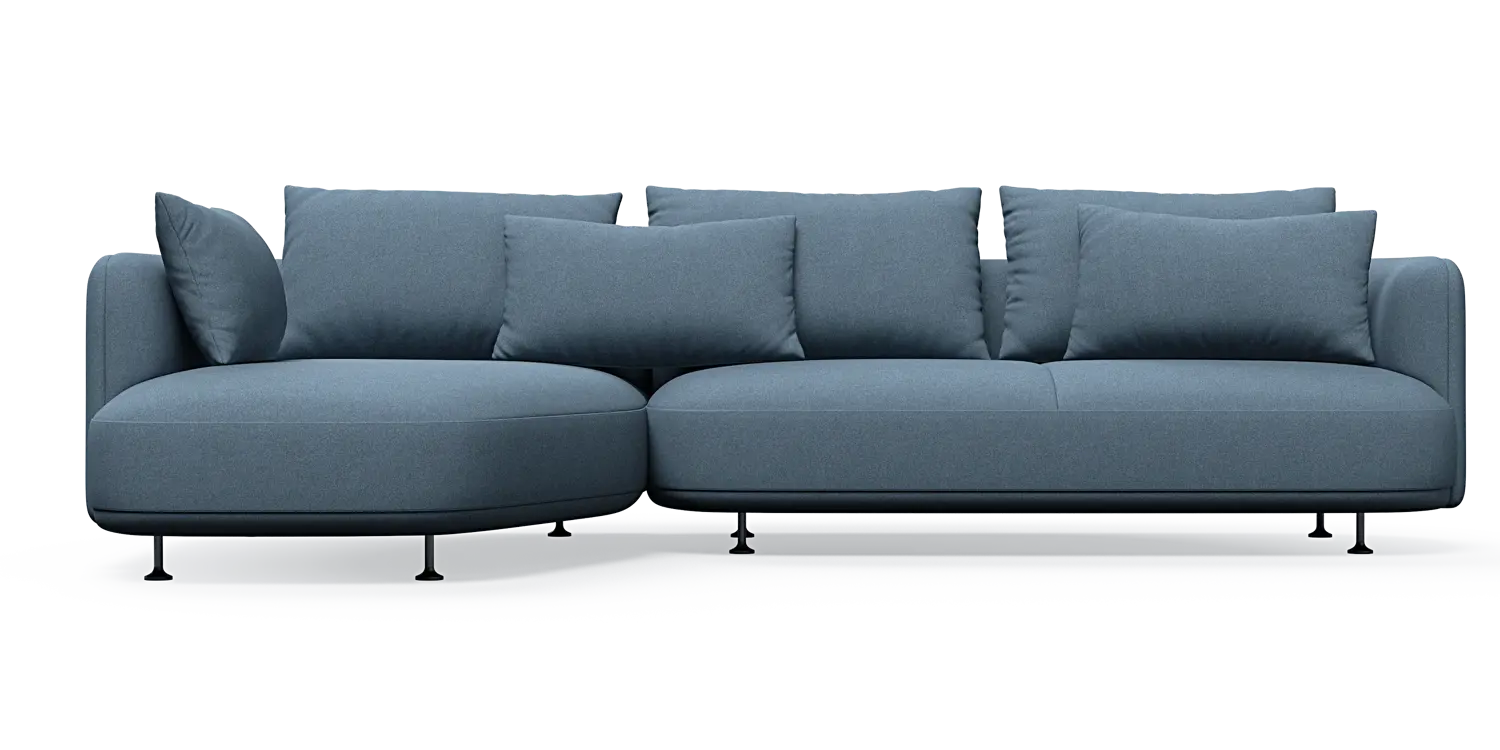 Nest 3-Sitzer mit Chaiselongue
