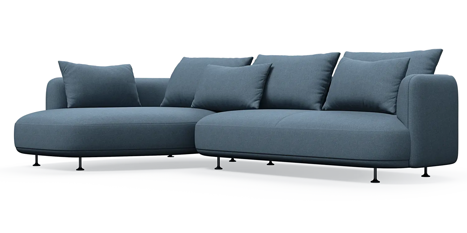 Nest 3-Sitzer mit Chaiselongue