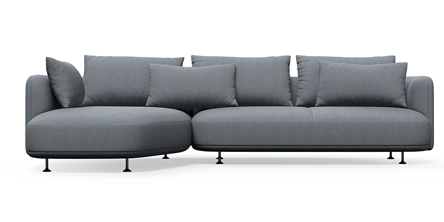 Nest 3-Sitzer mit Chaiselongue