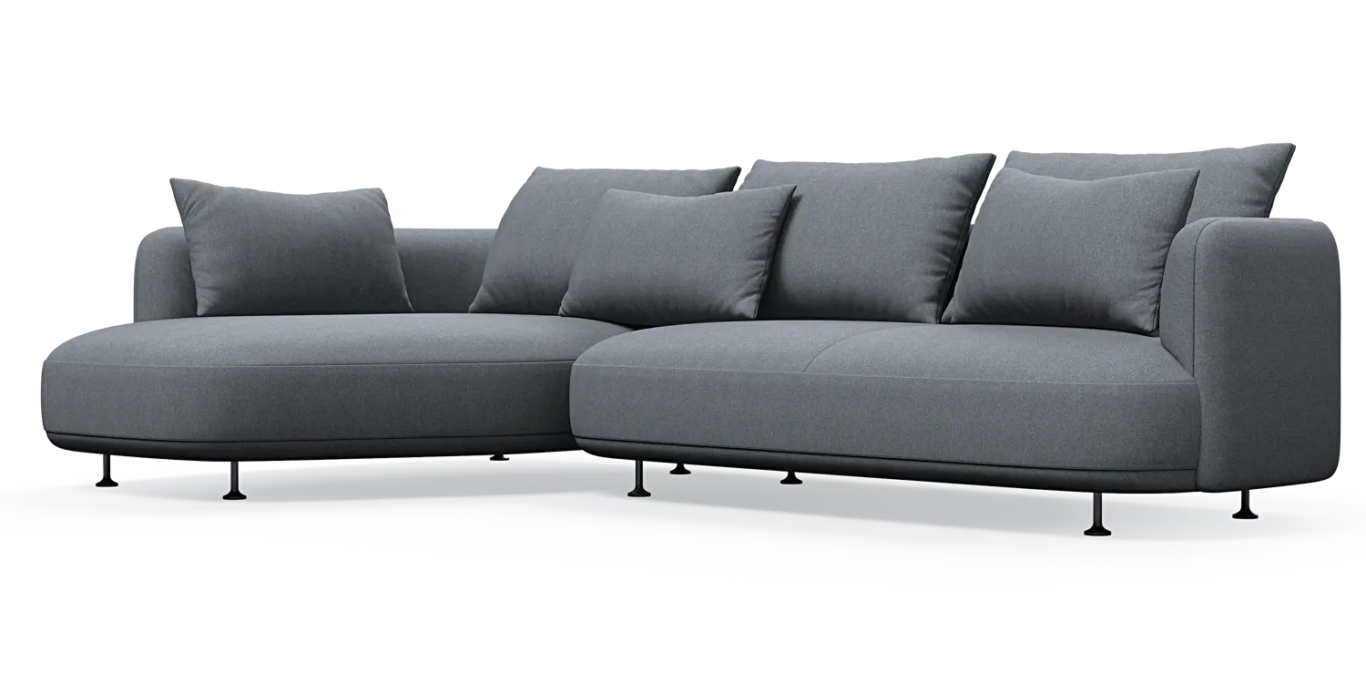 Nest 3-Sitzer mit Chaiselongue