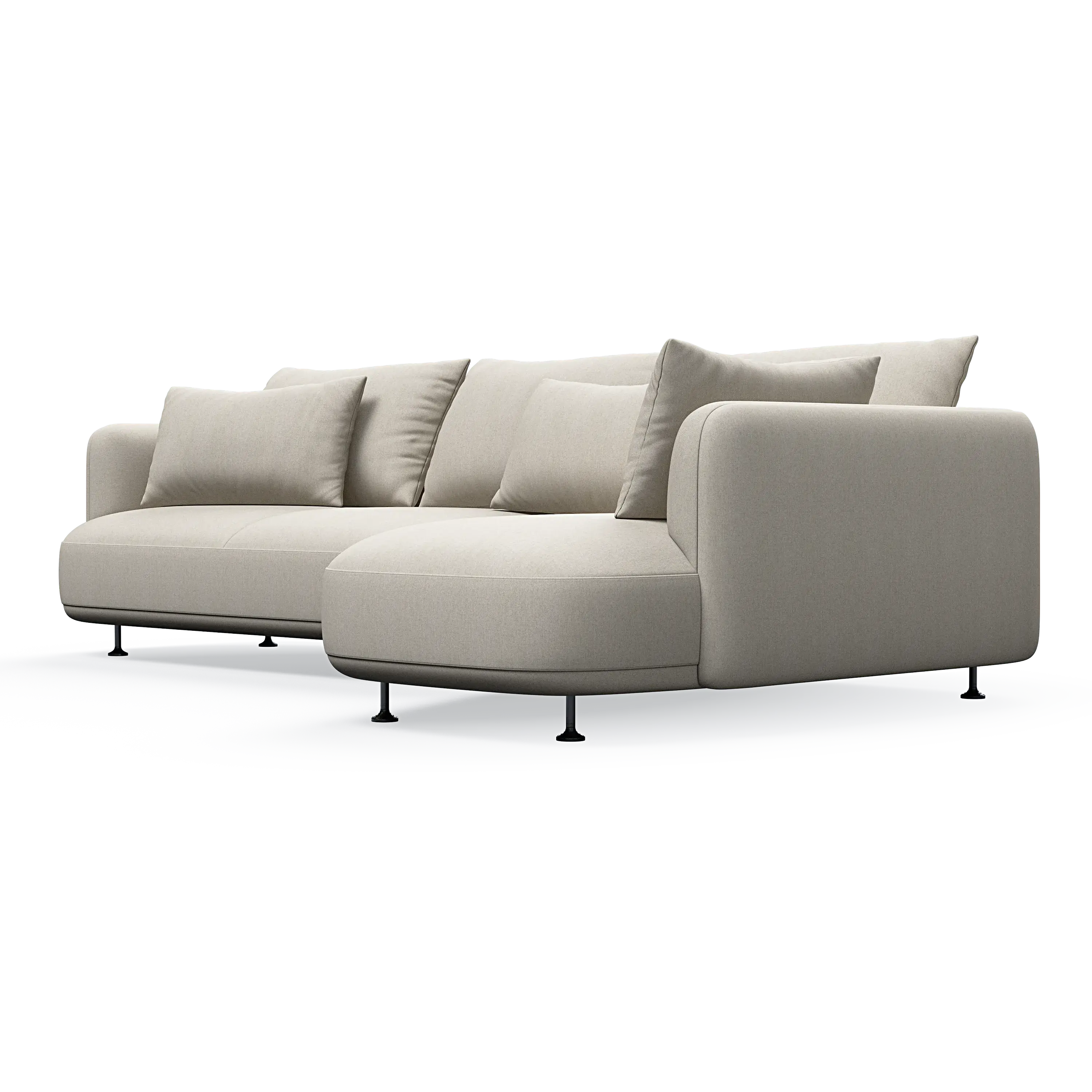 Nest 3-Sitzer mit Chaiselongue