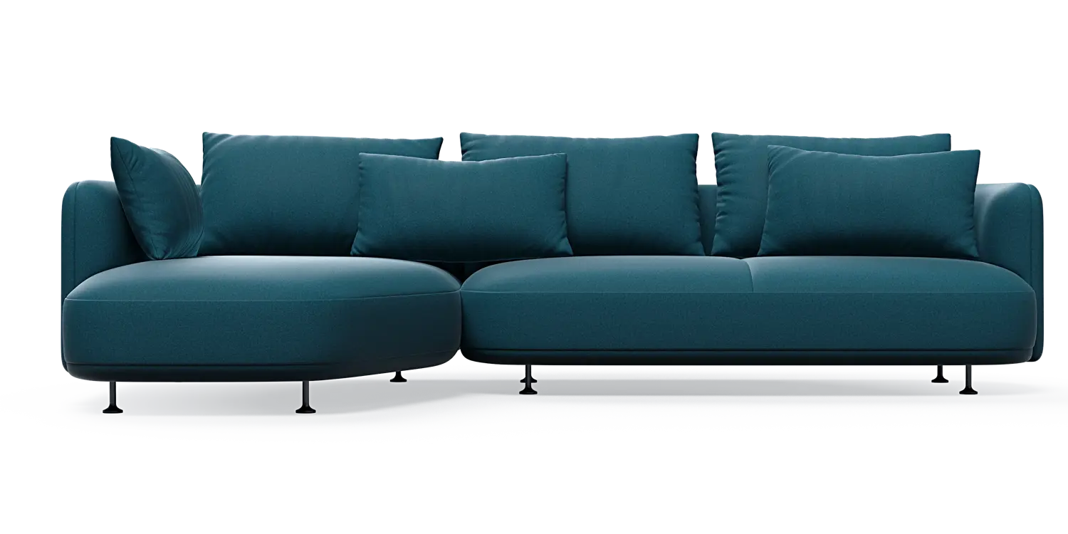 Nest 3-Sitzer mit Chaiselongue