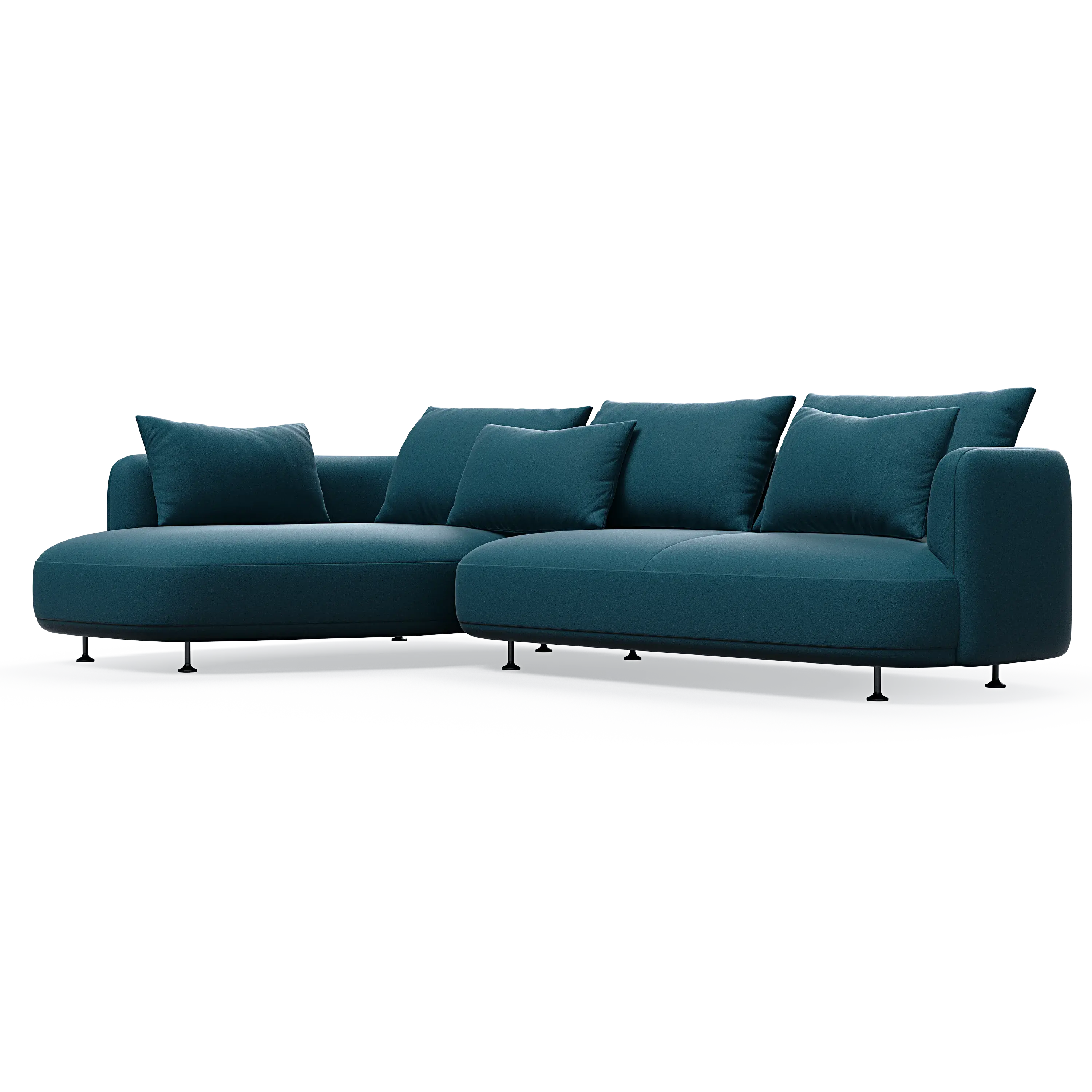 Nest 3-Sitzer mit Chaiselongue