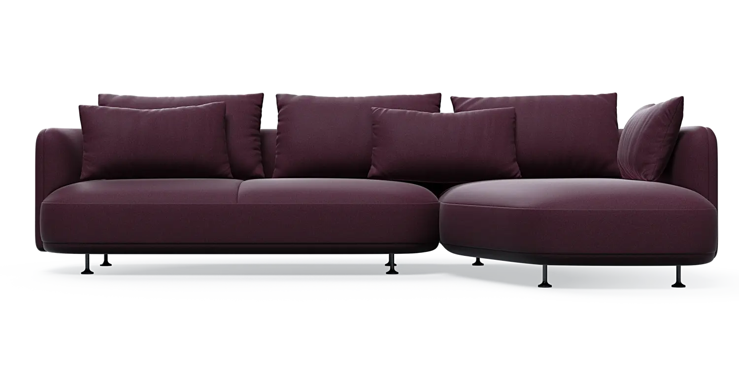 Nest 3-Sitzer mit Chaiselongue
