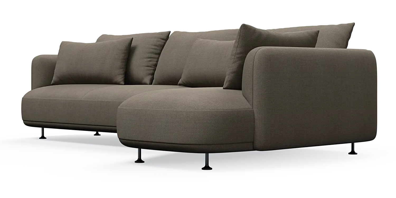 Nest 3-Sitzer mit Chaiselongue