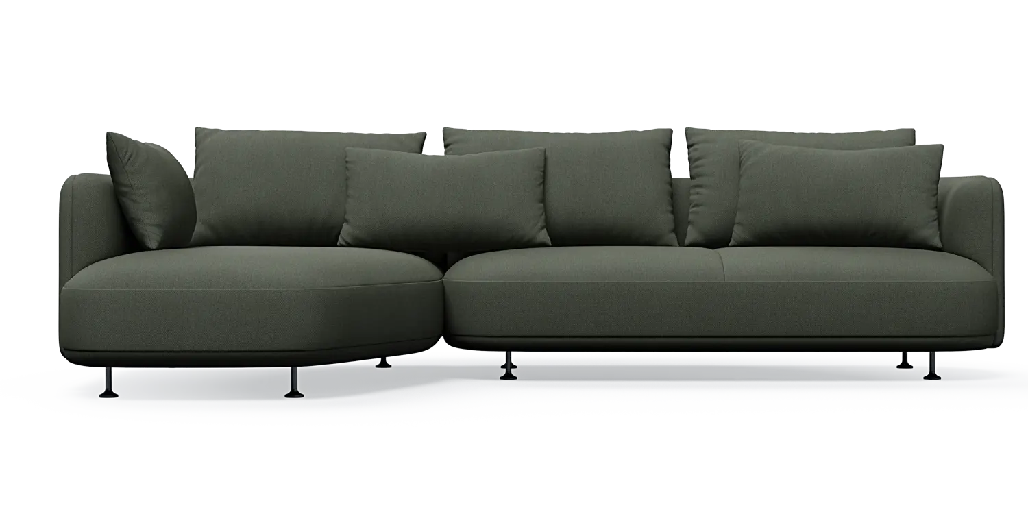 Nest 3-Sitzer mit Chaiselongue