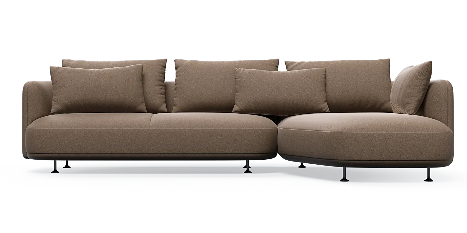 Nest 3-Sitzer mit Chaiselongue