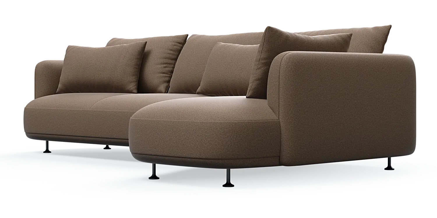 Nest 3-Sitzer mit Chaiselongue