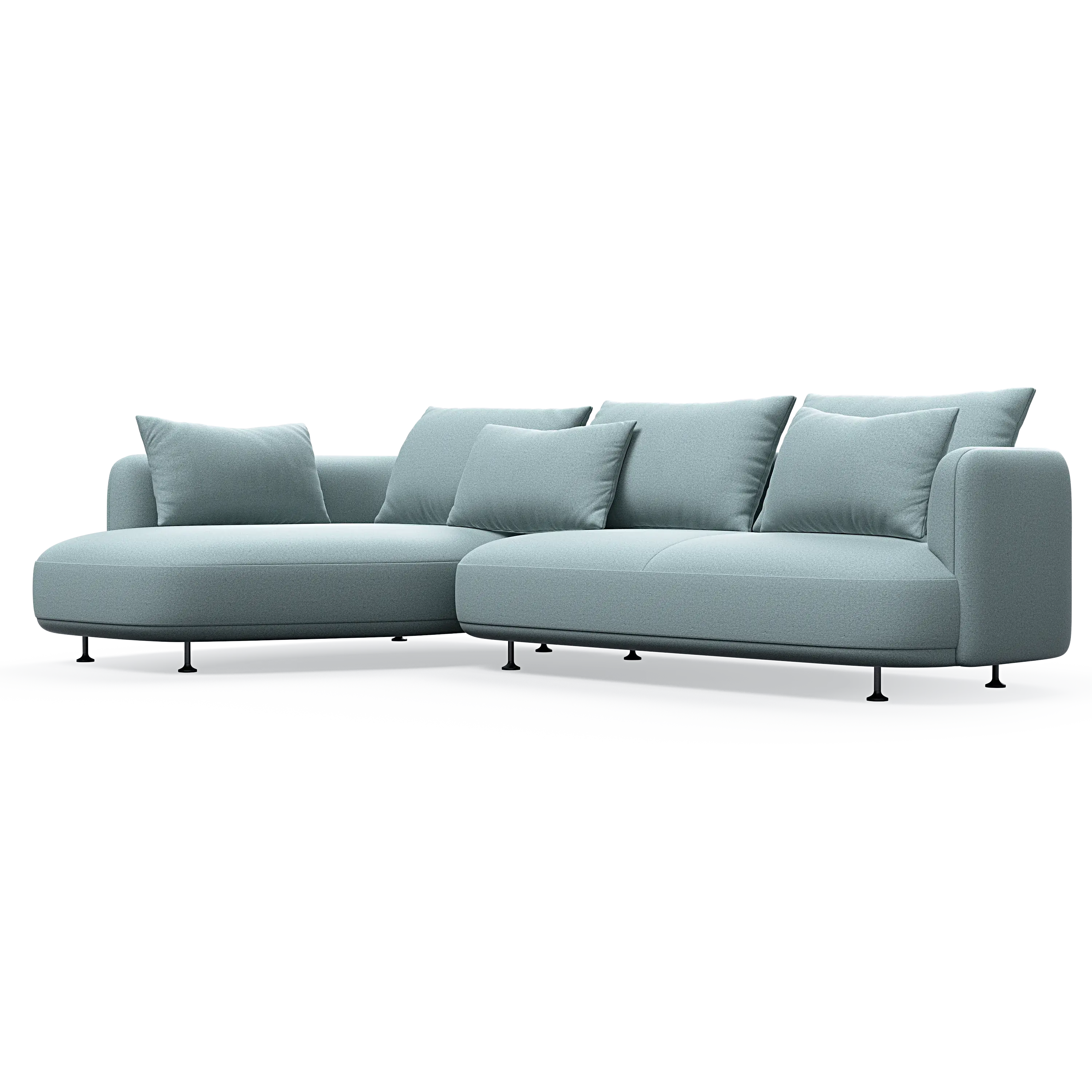 Nest 3-Sitzer mit Chaiselongue