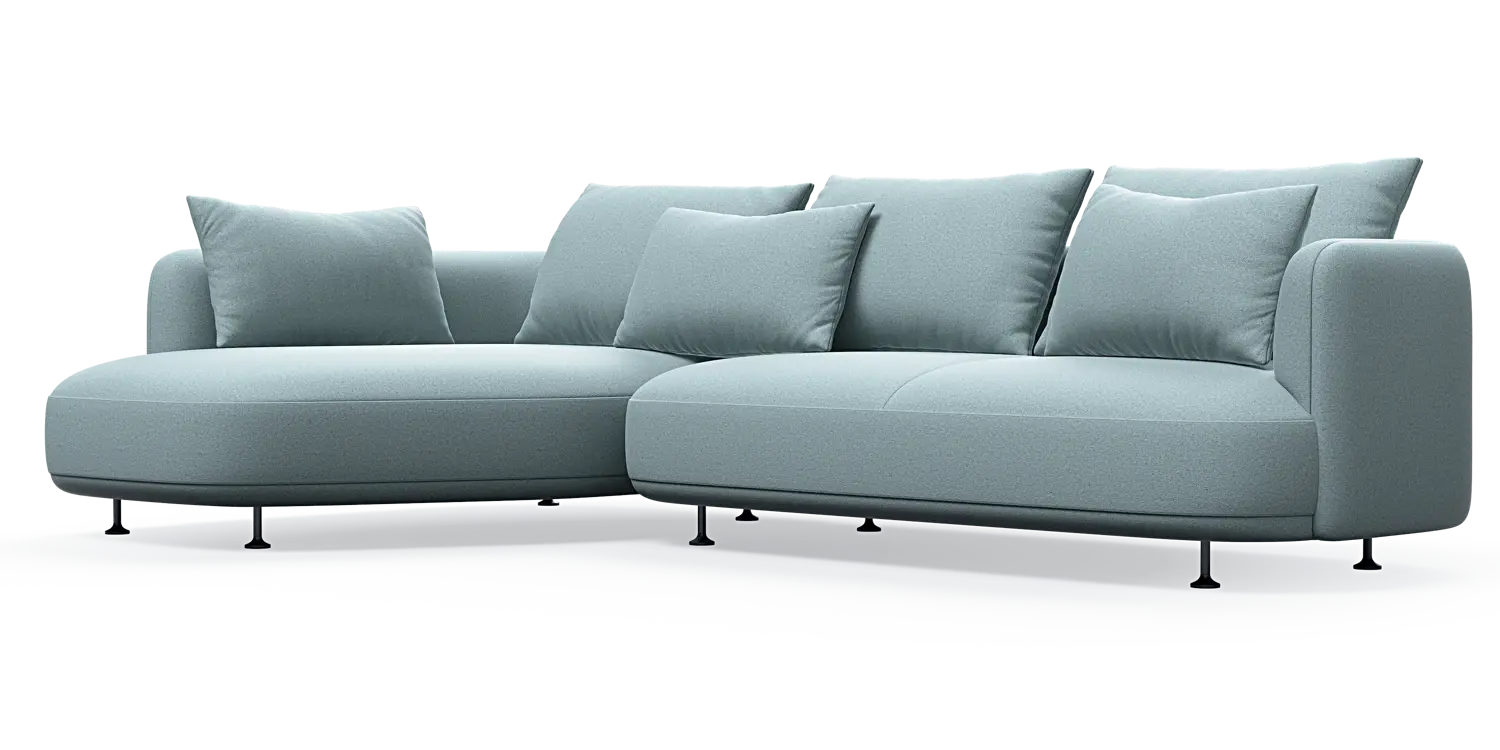 Nest 3-Sitzer mit Chaiselongue