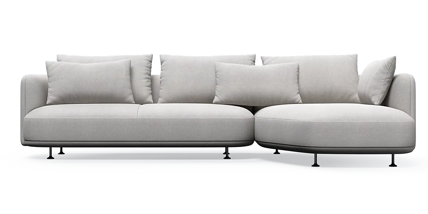 Nest 3-Sitzer mit Chaiselongue