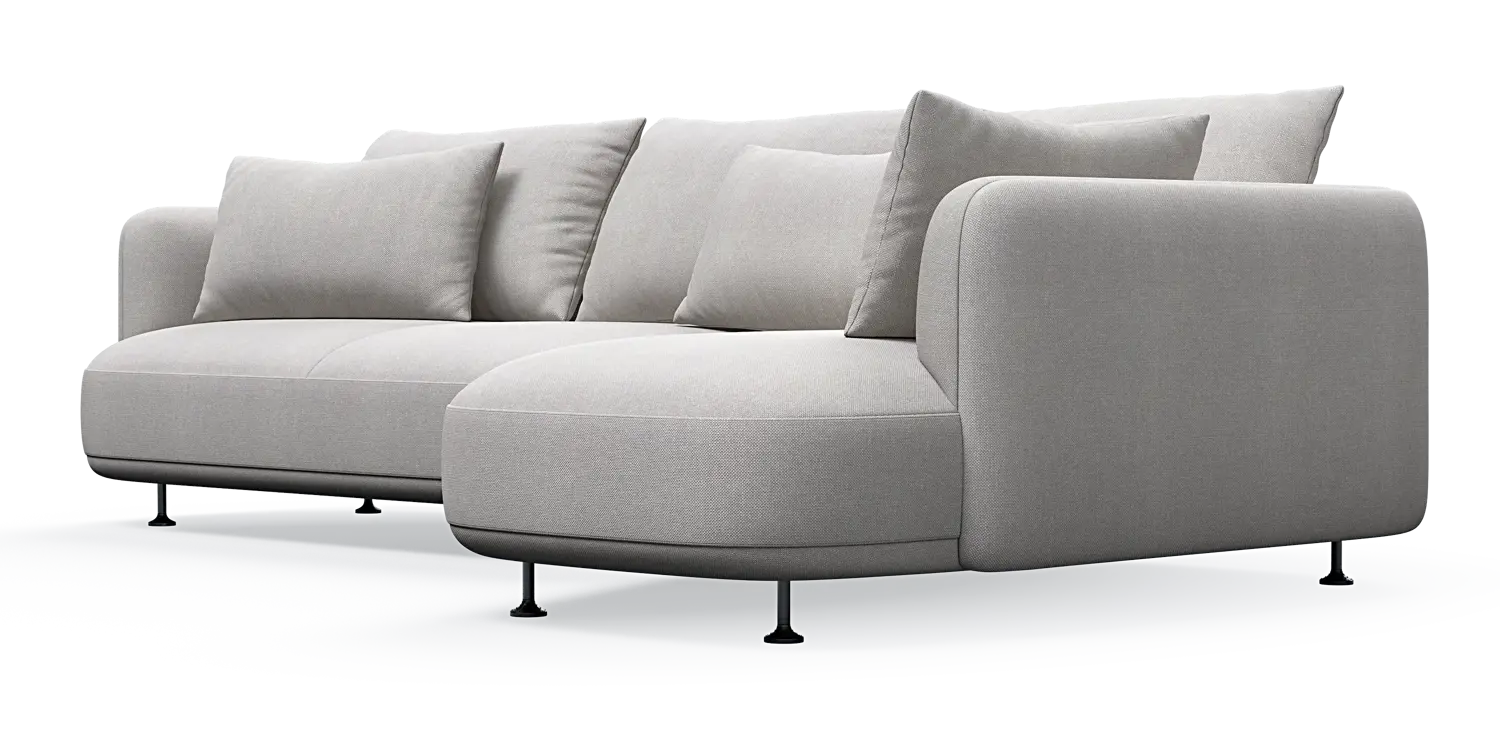 Nest 3-Sitzer mit Chaiselongue