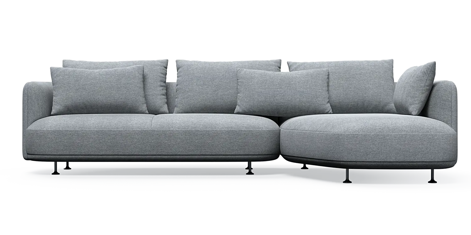 Nest 3-Sitzer mit Chaiselongue