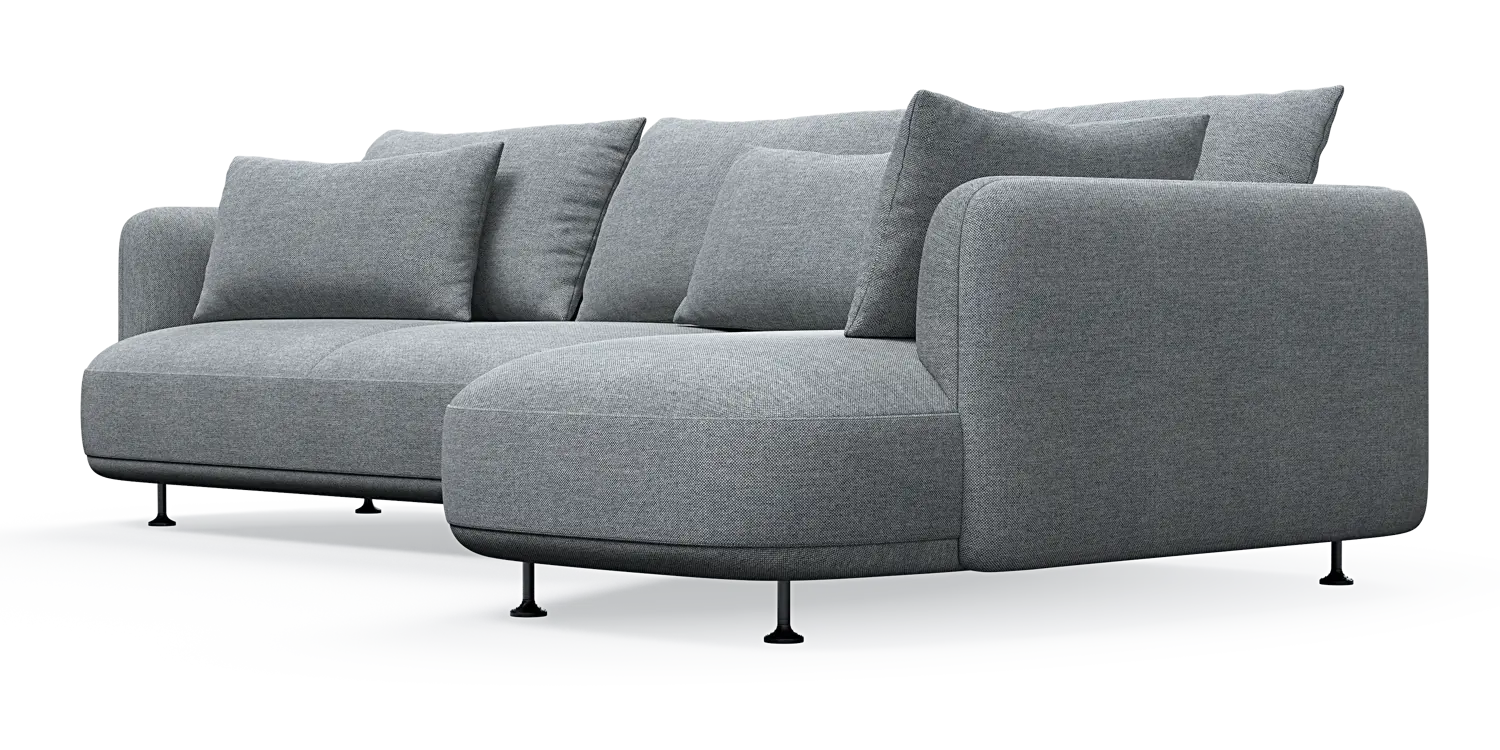 Nest 3-Sitzer mit Chaiselongue