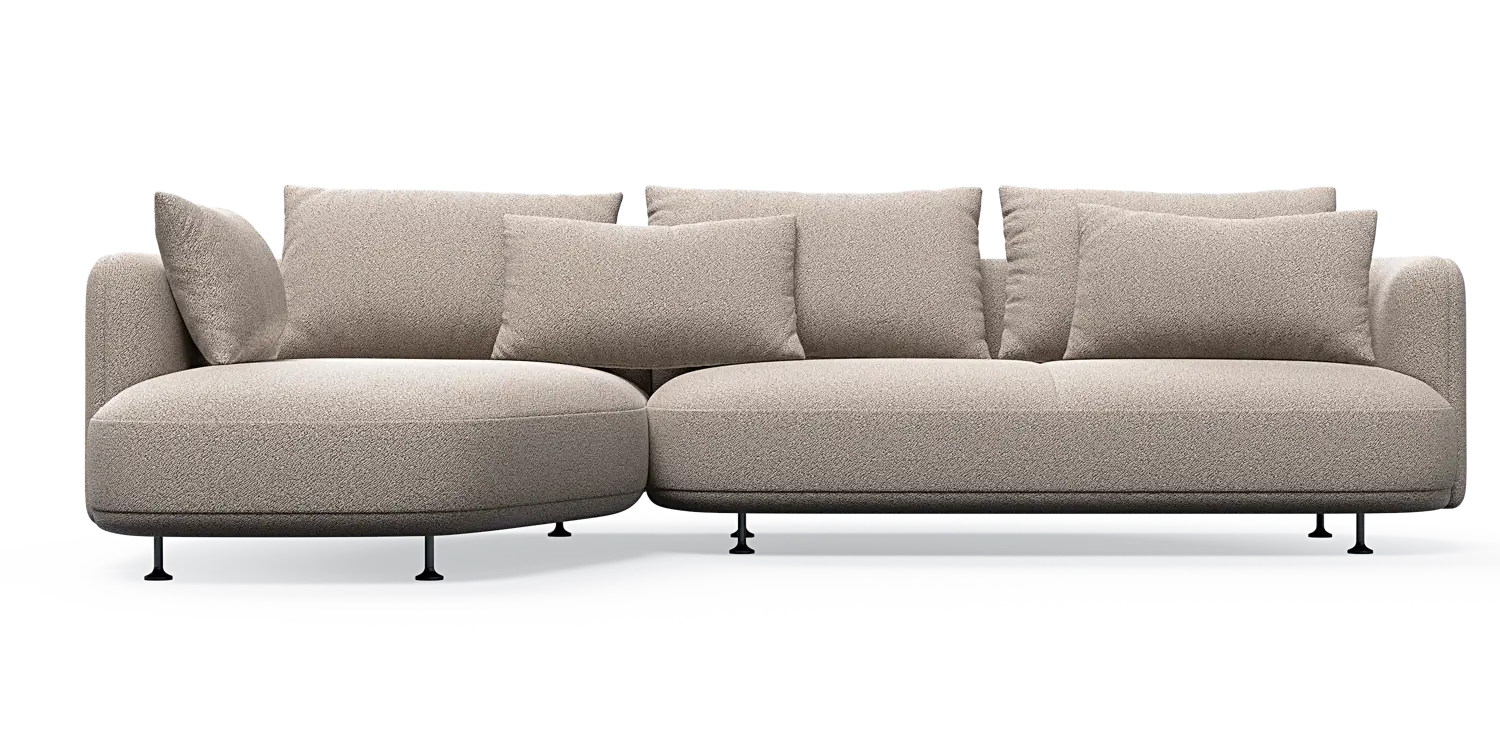 Nest 3-Sitzer mit Chaiselongue