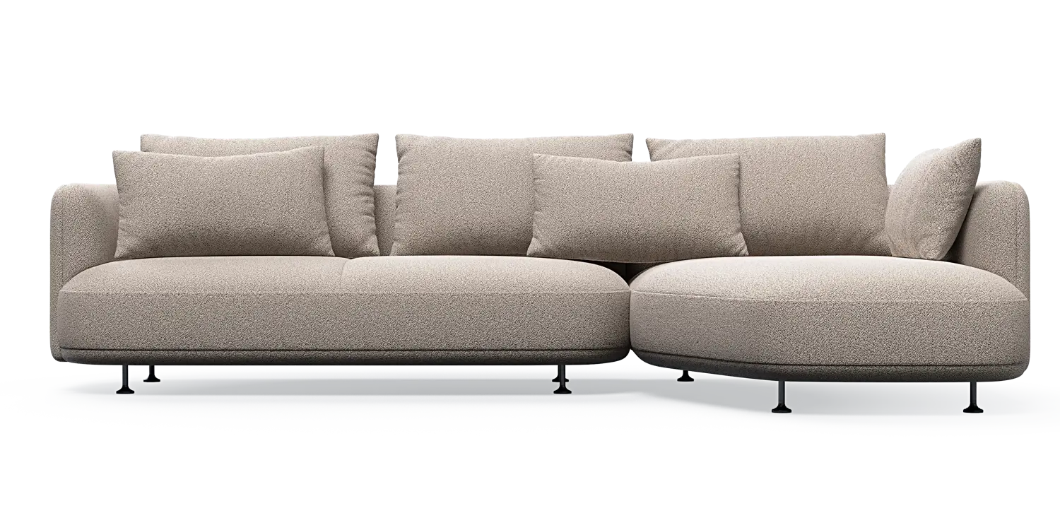 Nest 3-Sitzer mit Chaiselongue