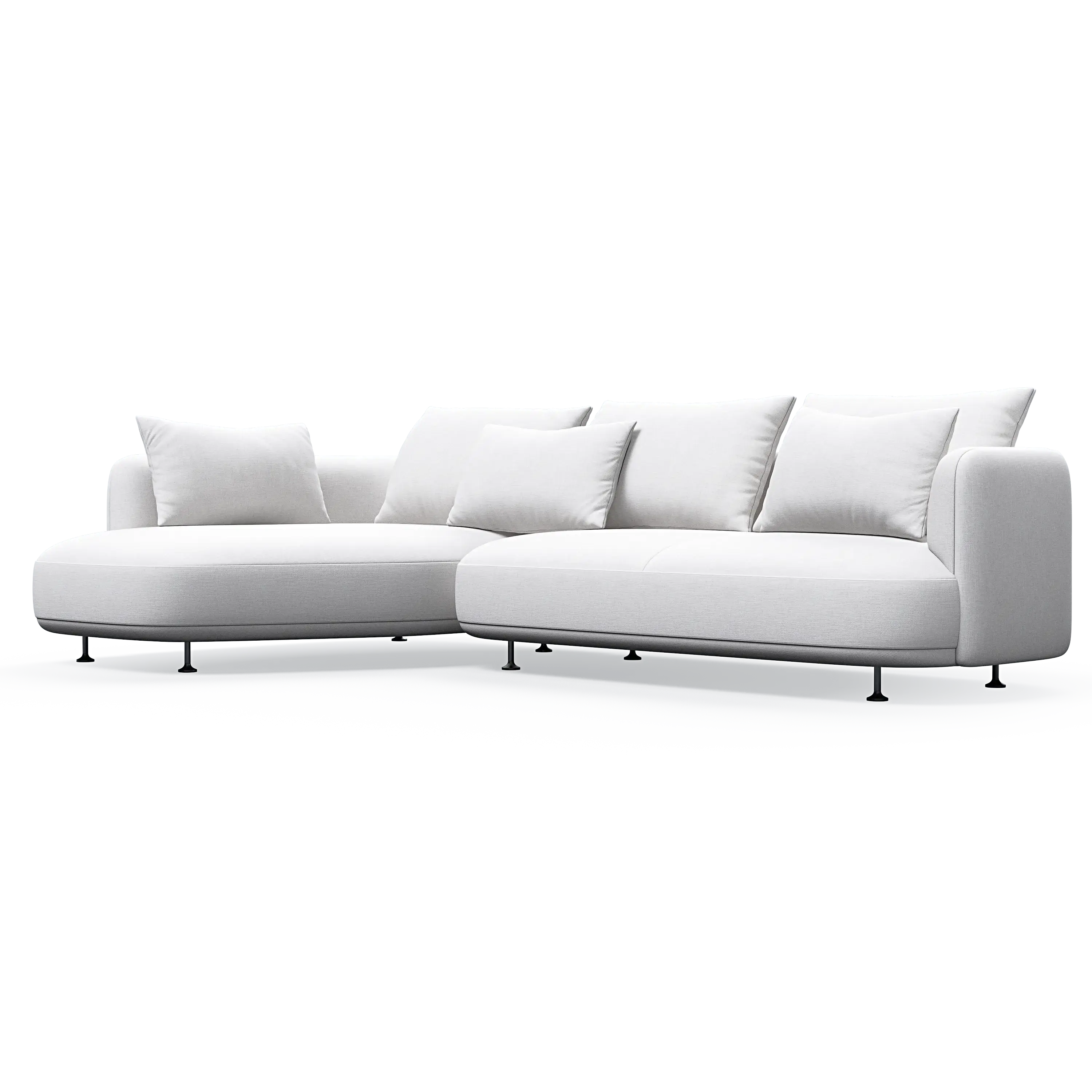 Nest 3-Sitzer mit Chaiselongue