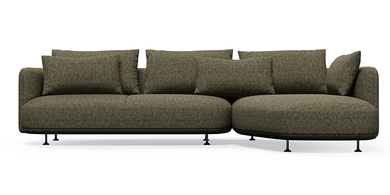 Nest 3-Sitzer mit Chaiselongue