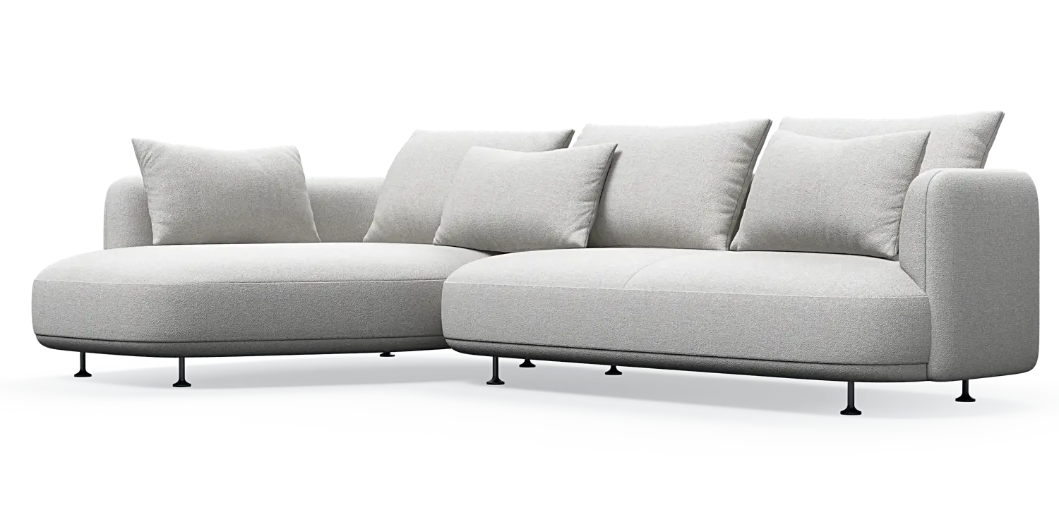 Nest 3-Sitzer mit Chaiselongue