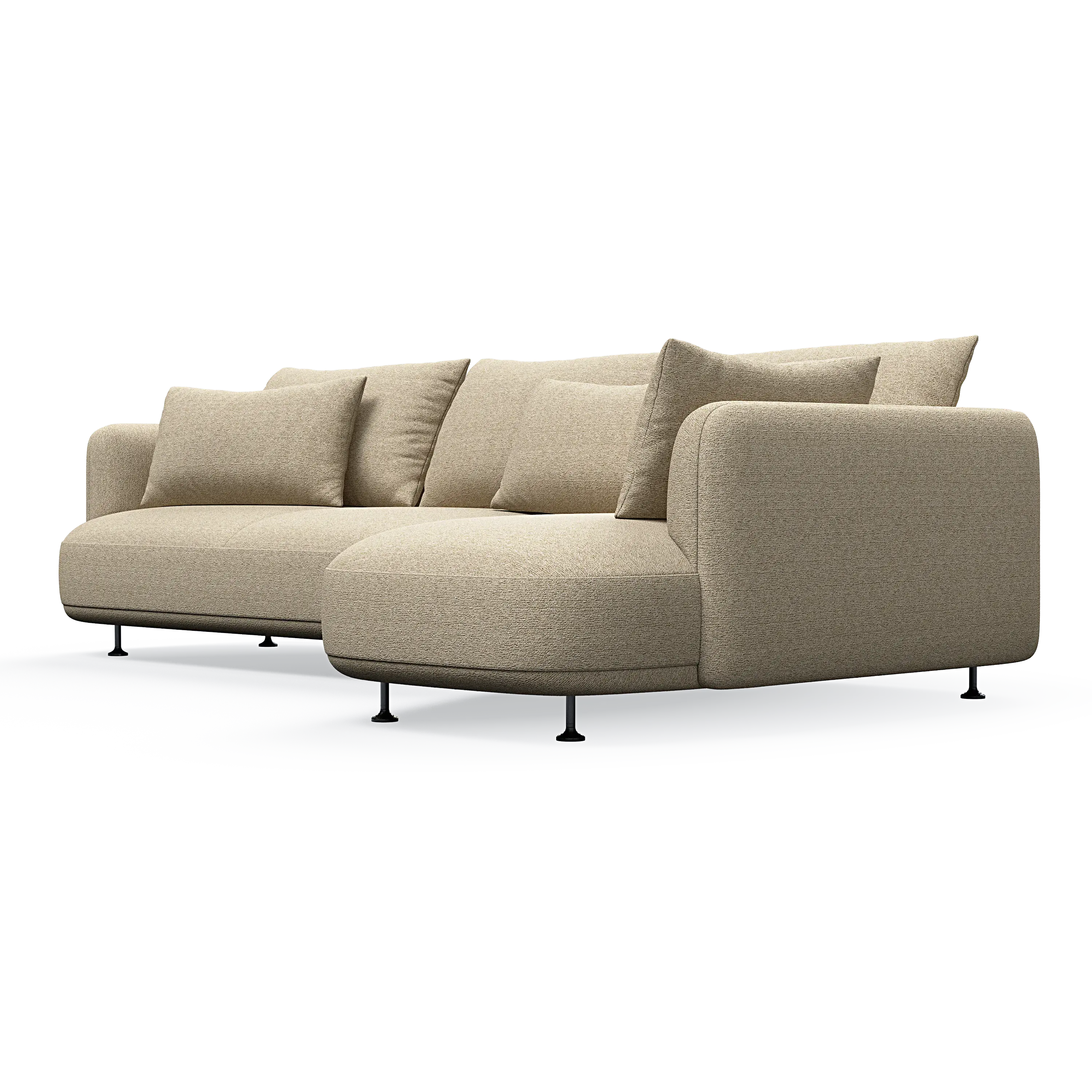 Nest 3-Sitzer mit Chaiselongue