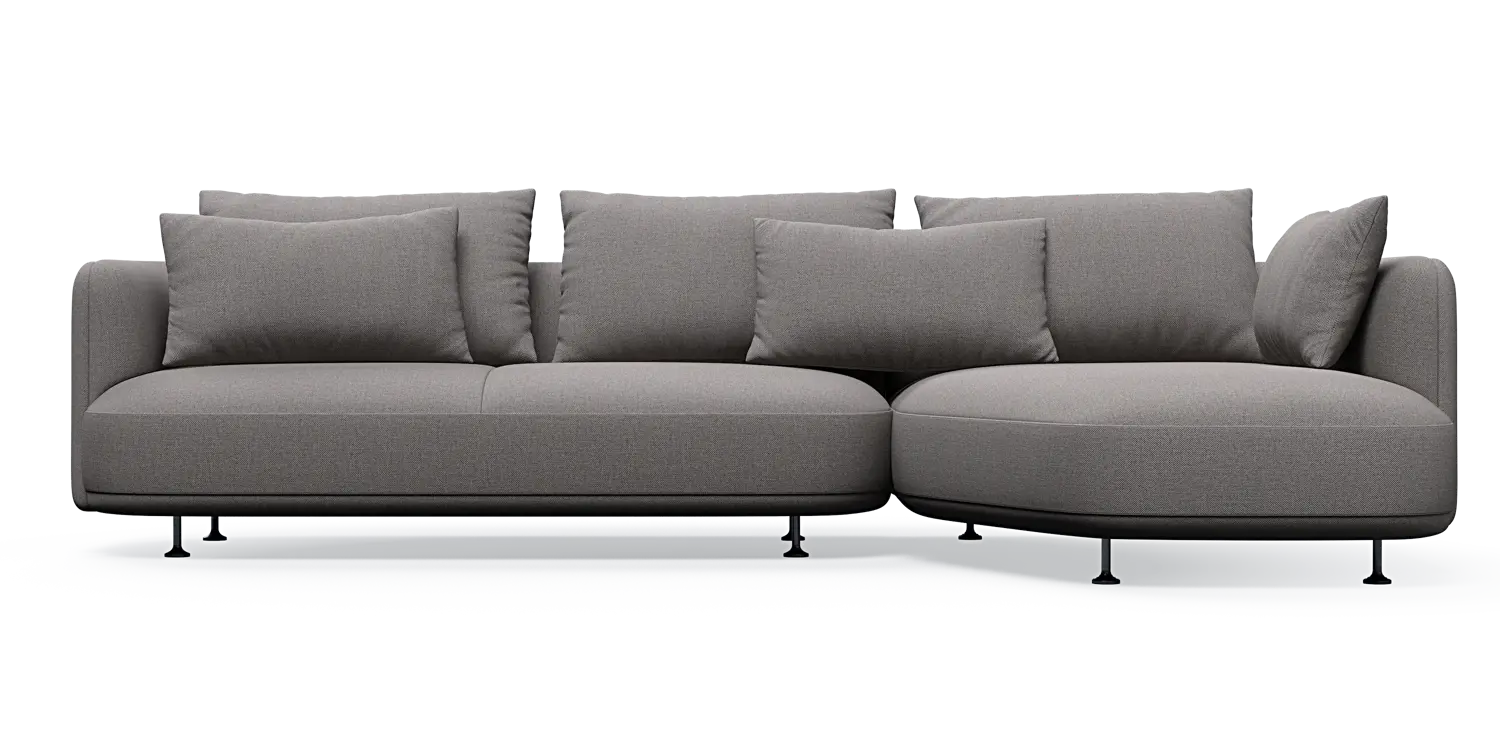 Nest 3-Sitzer mit Chaiselongue