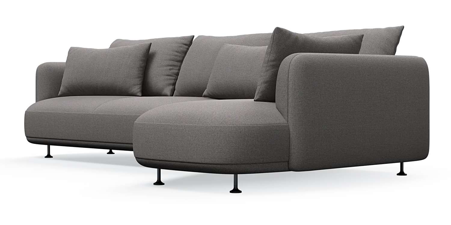 Nest 3-Sitzer mit Chaiselongue