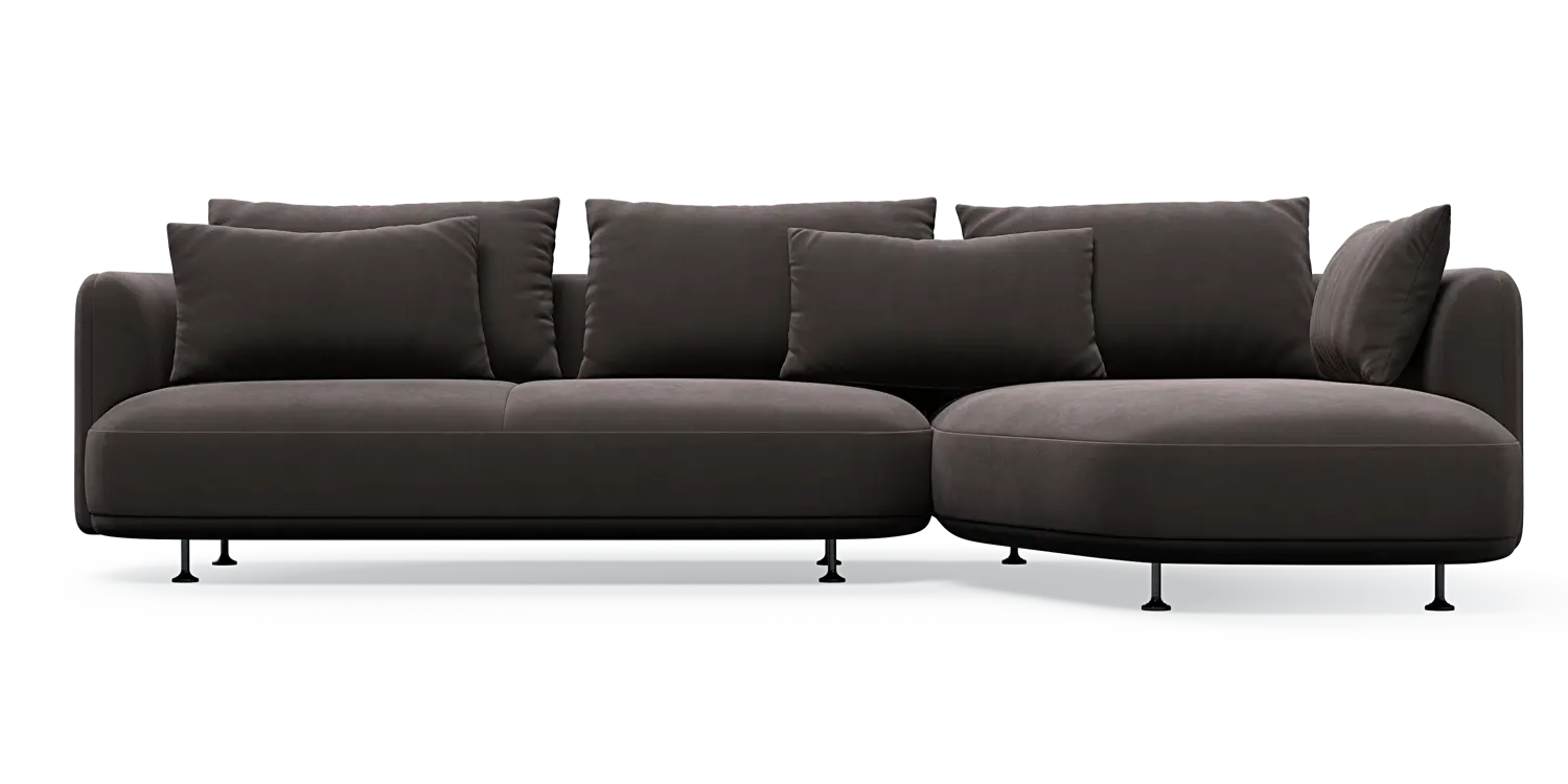 Nest 3-Sitzer mit Chaiselongue