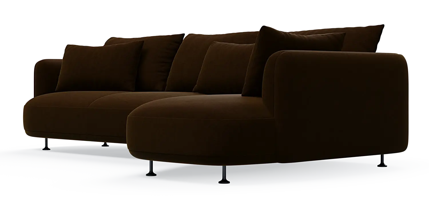 Nest 3-Sitzer mit Chaiselongue