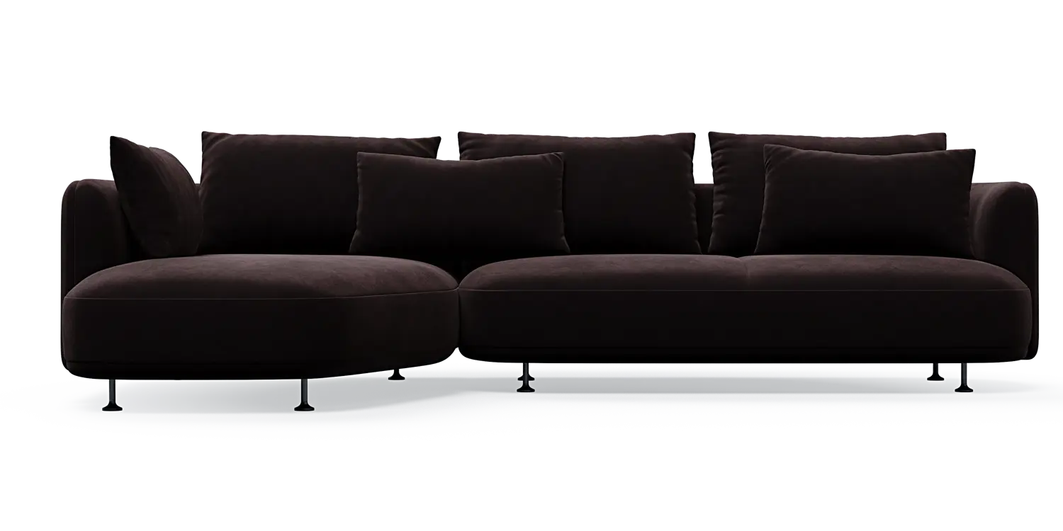 Nest 3-Sitzer mit Chaiselongue