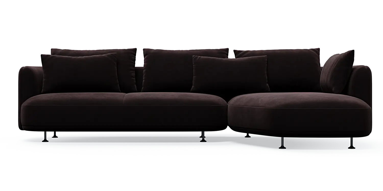 Nest 3-Sitzer mit Chaiselongue
