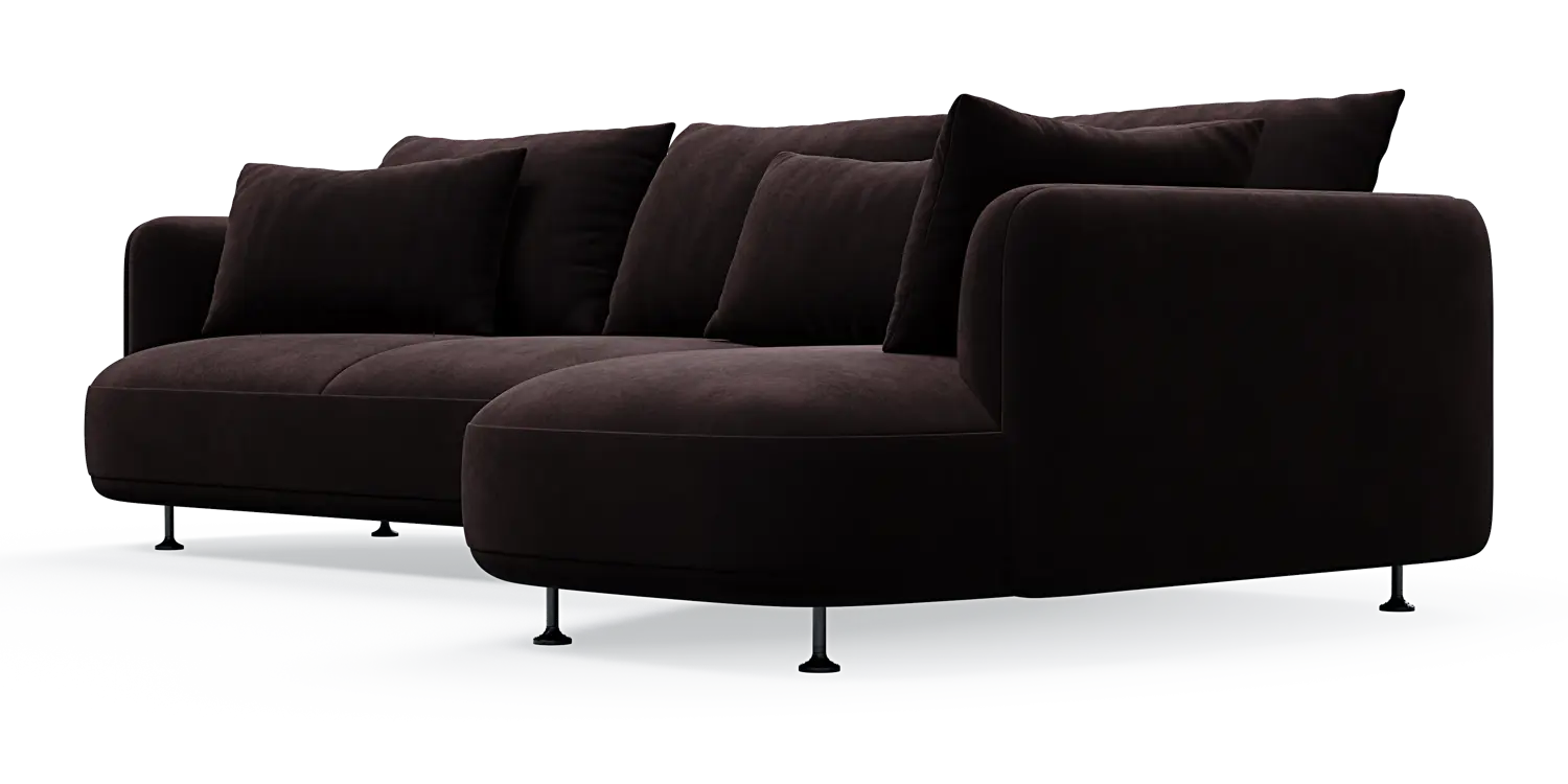 Nest 3-Sitzer mit Chaiselongue