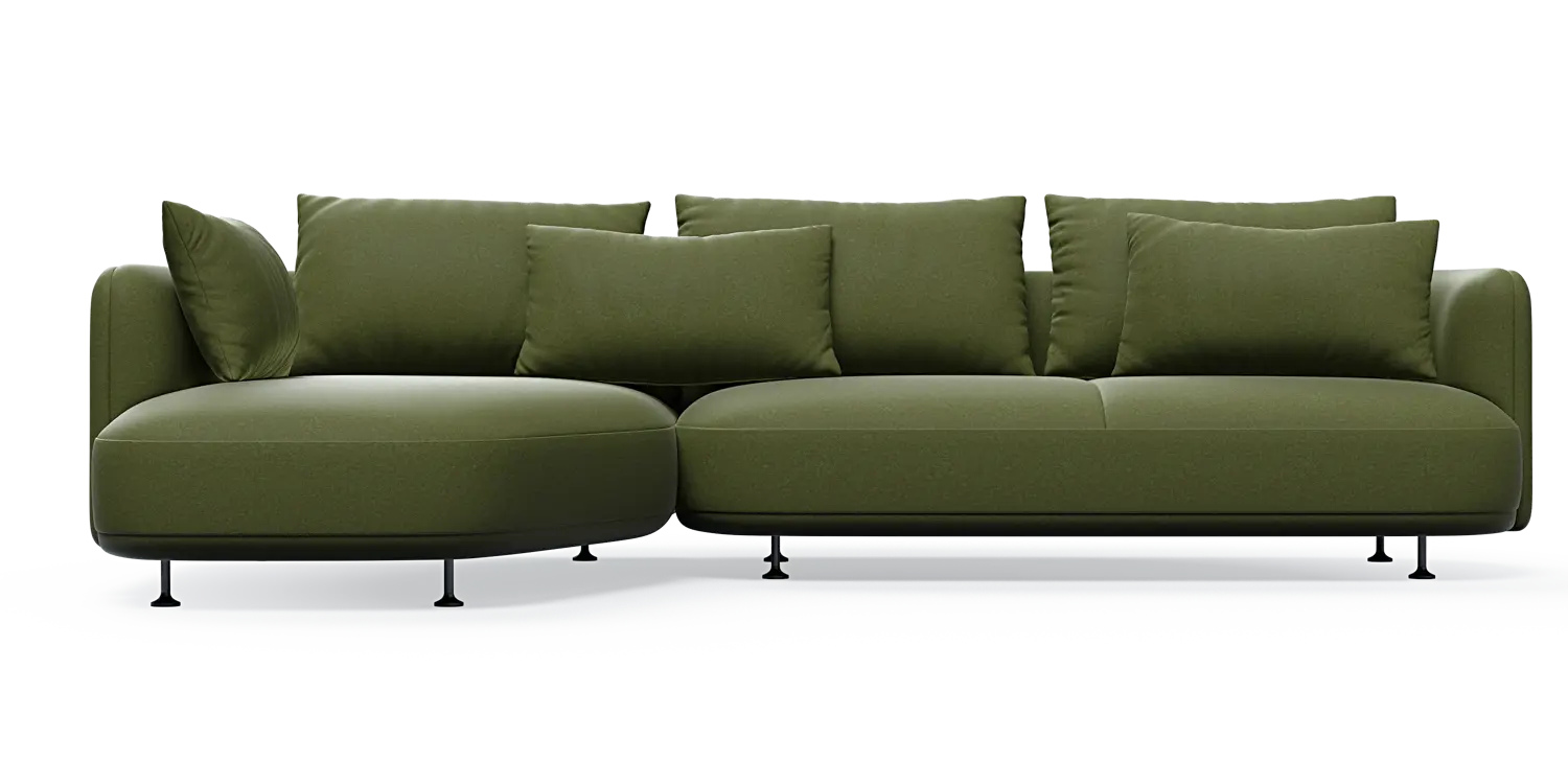 Nest 3-Sitzer mit Chaiselongue