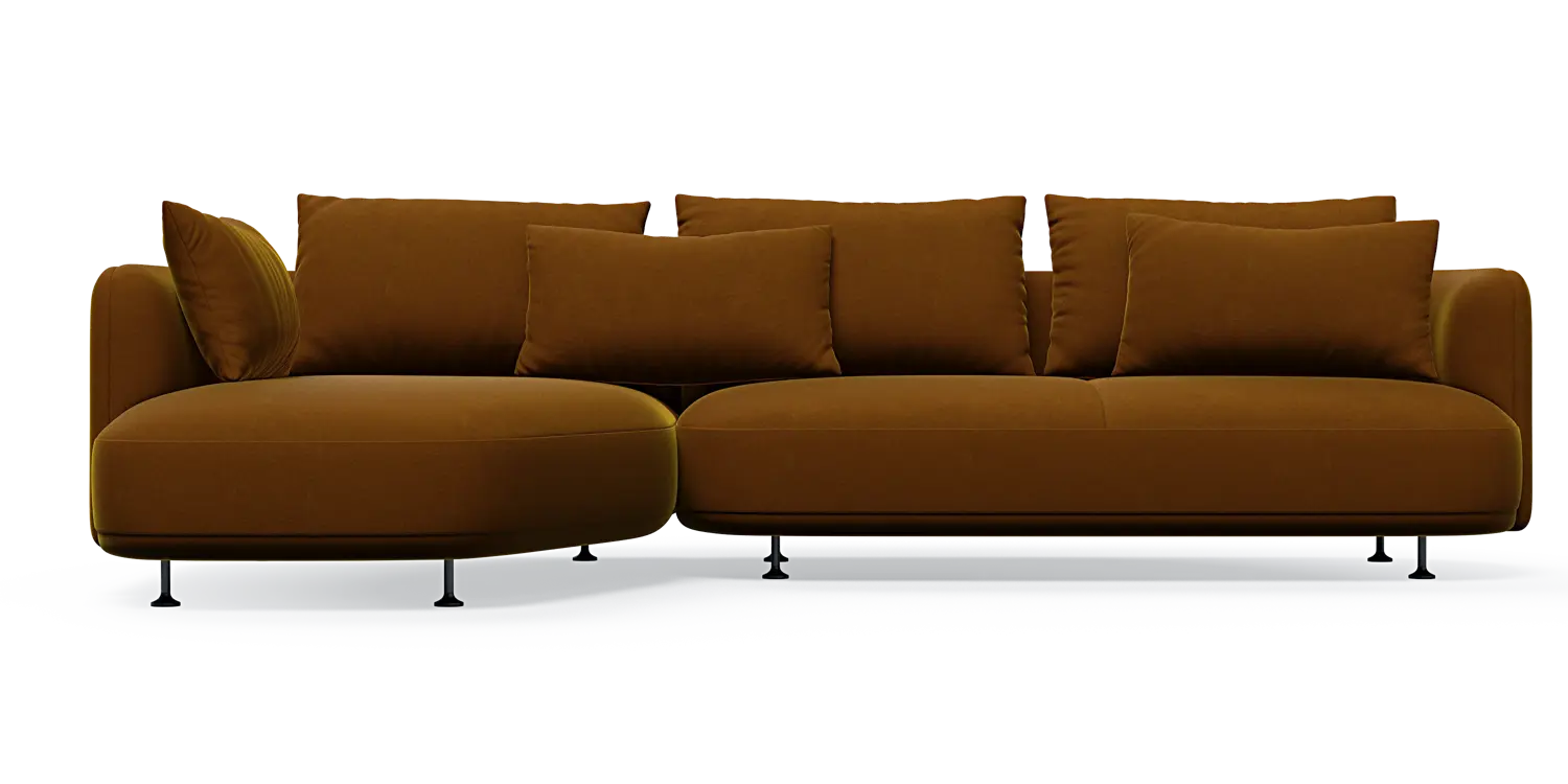 Nest 3-Sitzer mit Chaiselongue
